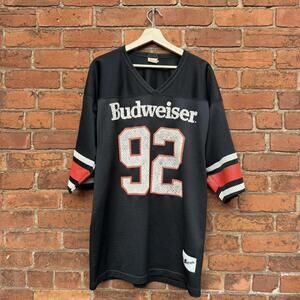 Vintage Budweiser nfl football jersey 90s XL